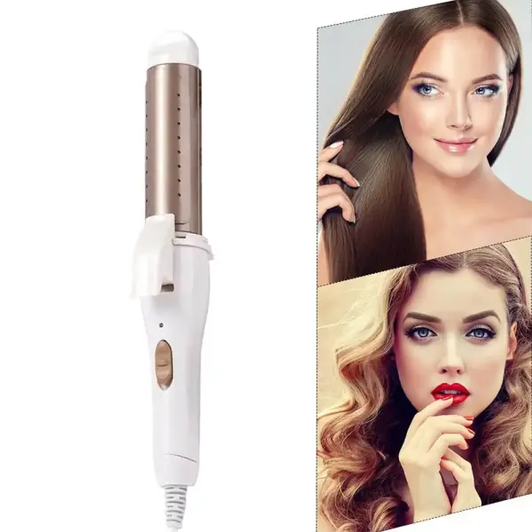 2-In-1 Nova 809 Hair Straightener & Curler