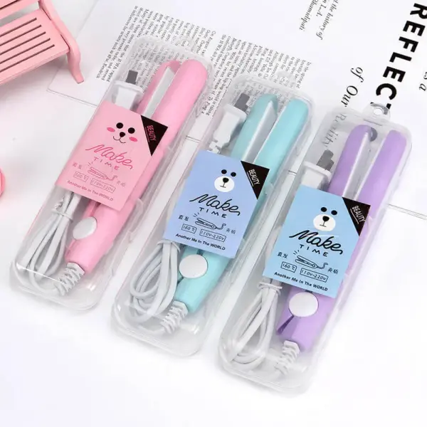 Mini Hair Straightener Flat Iron