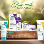 CeraVe Kit With 4 Pce Skin Care Set