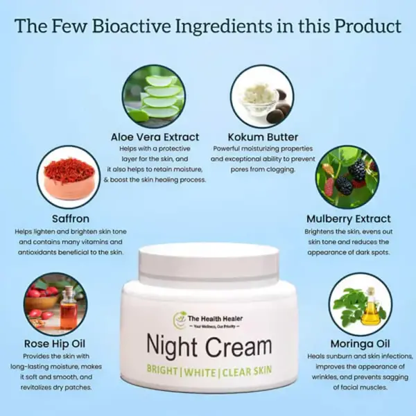 Women's Night Cream - 50 GM
